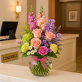 Columbine Morning Arrangement