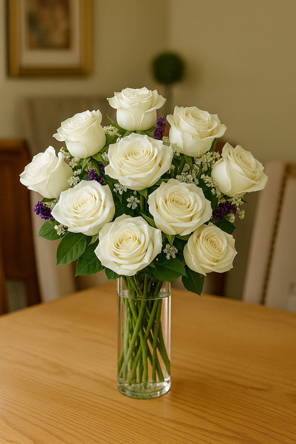 Cottonwood Breeze White Roses (view 2)